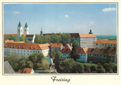 The town of Freising Germany